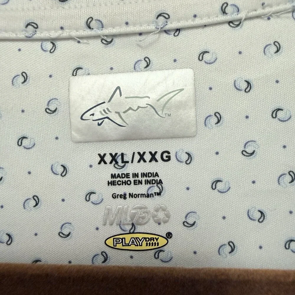 Greg Norman X-Lite River Drive White Shirt Men XXL - Picture 5 of 6